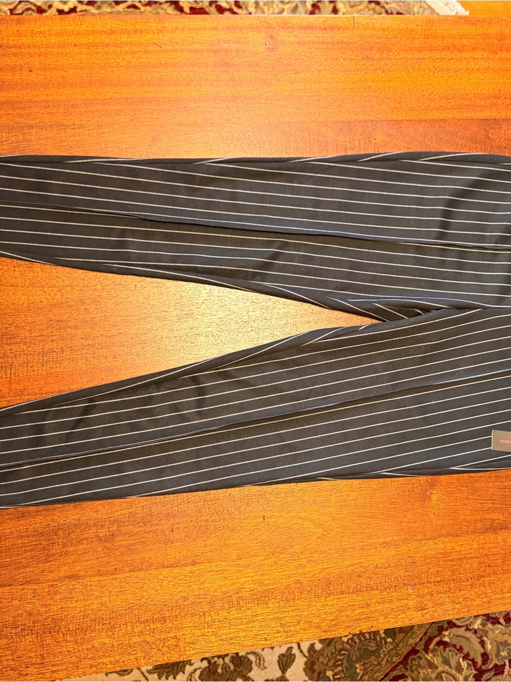NOBO Black Pinstripe Skirt